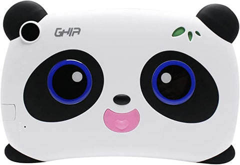TABLET GHIA PANDA 7 PULGADAS/A133 QUADCORE/1GB/16GB/2CAM/WIFI/BLUETOOTH/2500MAH/ANDROID 11 GO EDITION / OJOS AZULES