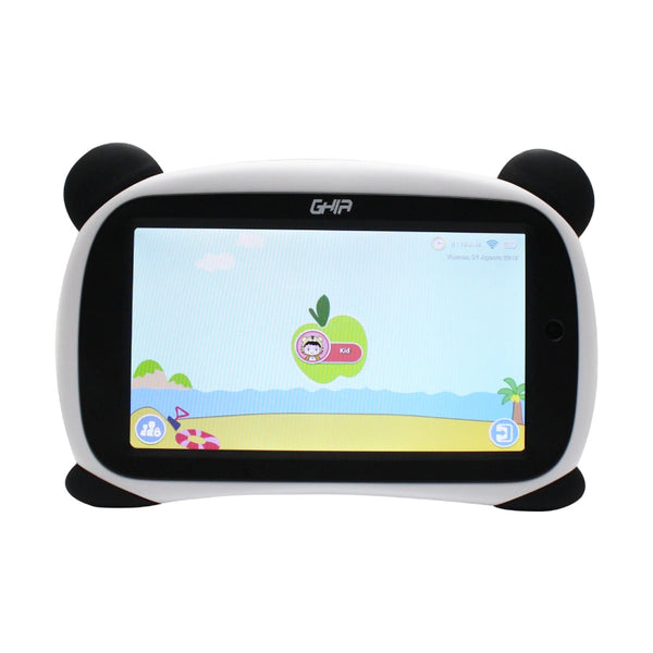 TABLET GHIA PANDA 7 PULGADAS/A50 QUADCORE/1GB/16GB/2CAM/WIFI/BLUETOOTH/2500MAH/ANDROID 9 GO EDITION / OJOS VERDES