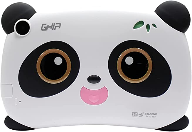 TABLET GHIA PANDA 7 PULGADAS/A50 QUADCORE/1GB/16GB/2CAM/WIFI/BLUETOOTH/2500MAH/ANDROID 9 GO EDITION / OJOS CAFES
