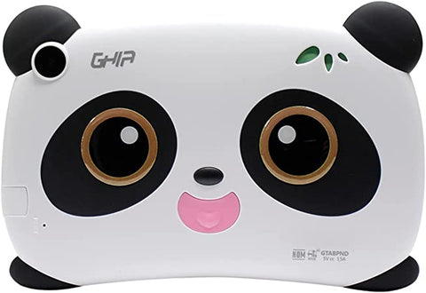 TABLET GHIA PANDA 7 PULGADAS/A50 QUADCORE/1GB/16GB/2CAM/WIFI/BLUETOOTH/2500MAH/ANDROID 9 GO EDITION / OJOS CAFES