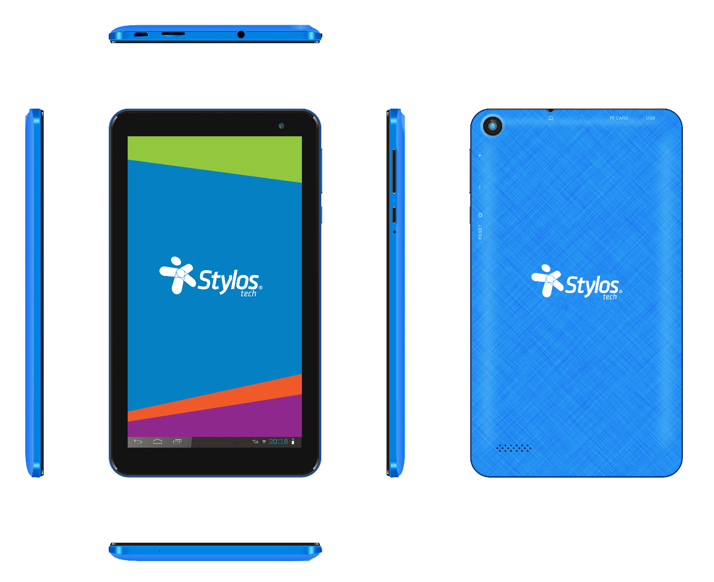 Tablet Stylos Taris Quad Core 16 Gb Ram 1gb 7 Android 11 Azul Stta111a