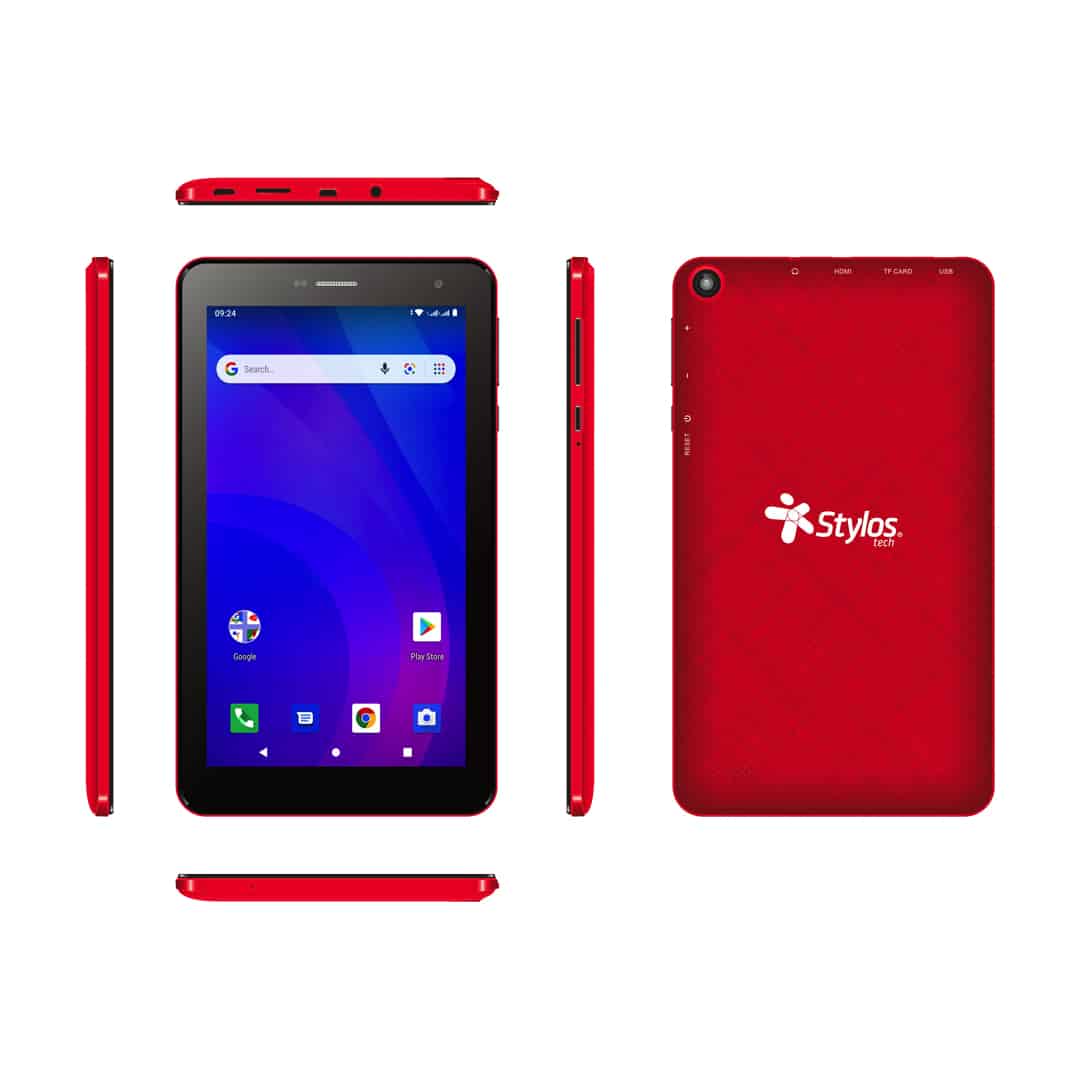 Tablet Stylos Taris Quad Core 16 Gb Ram 1gb 7" Roja Stta116r
