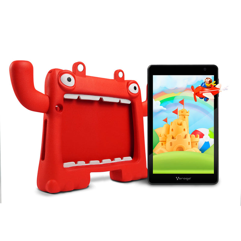 Tablet Vorago Kids 8" Android 13 Qc 2.0, Ram 4, Almacenamiento 64Gb, Ips, 2/5Mpx, Roja, Pad-8-Kids-Rd