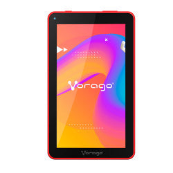 Tablet Vorago V6 7"And 11 Qc 2gb 32gb Dcam Wifi Bt Rojo Pad-7-V6-Rd