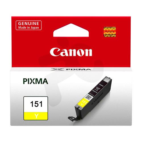 Tanque De Tinta Canon Cli-151 Amarillo Para Ip7210, Mg5410(6531b001aa