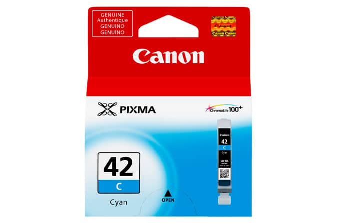 Tanque Tinta Canon Cli-42 C Cyan 13ml Para Pixma Pro-100 (6385b009aa)