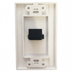Tapa Brobotix (Faceplate) Hdmi 1 Puerto Hembra 90 Grados, Blanco