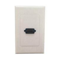 Tapa Brobotix (Faceplate) Hdmi 1 Puerto Hembra 90 Grados, Blanco