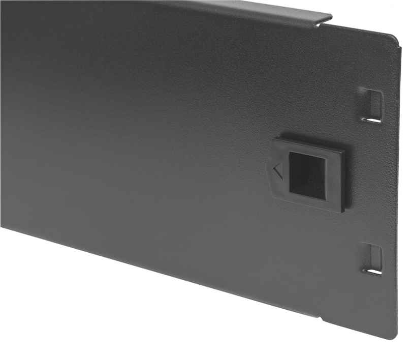 Tapa Ciega Intellinet Para Rack 19´´ 2u Metalica Negra 714341