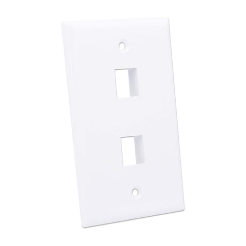 Tapa Intellinet Para Caja 2 Perforacion Montaje Al Ras Blanco 163293