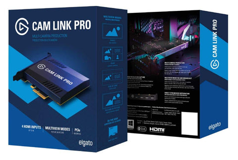 Tarjeta De Captura Elgato Cam Link Pro Pcie 4k 4 Hdmi 10gaw9901