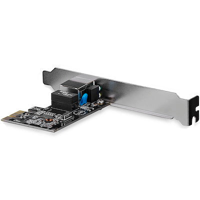 Tarjeta de red nic pci express pci-e de 1 puerto gigabit ethernet - 1x rj45 hembra - perfil bajo y estandar - startech.com mod. St1000spex2