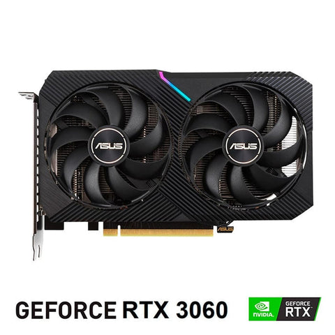 Tarjeta De Video Asus Dual-Rtx3060-O12g-V2 12gb Gddr6 Hdmi, Dp