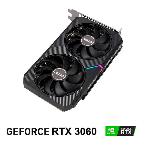 Tarjeta De Video Asus Dual-Rtx3060-O12g-V2 12gb Gddr6 Hdmi, Dp