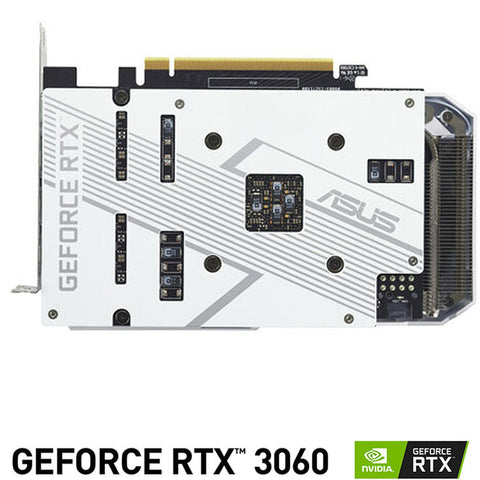 Tarjeta De Video Asus Dual-Rtx3060-O8g-White Oc 8gb, Gddr6, Hdmi, Dp