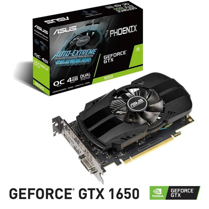 Tarjeta De Video Asus Ph-Gtx1650-O4g Gddr5 4gb Dvi, Hdmi, Display 1.4