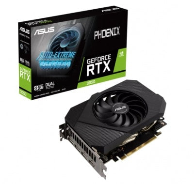 Tarjeta De Video Asus Ph-Rtx3050-8g 8gb Gddr6, Pcie4.0, Hdmi, Dp