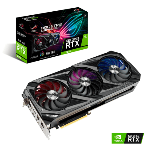 Tarjeta De Video Asus Rog-Strix-Rtx3060ti-8g-V2-Gaming 8gb Ddr6 Dp