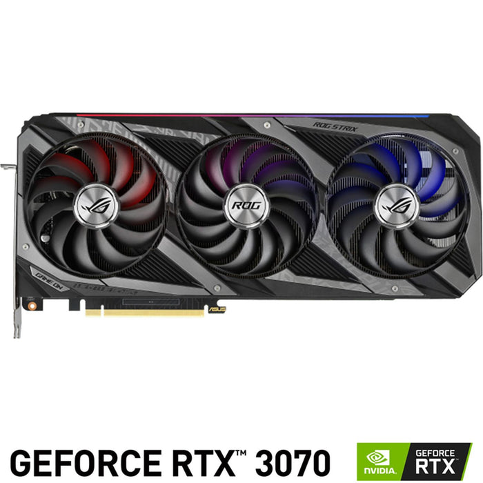 Tarjeta De Video Asus Rog-Strix-Rtx3070-O8g-V2-Gaming 8gb Gddr6hdmi, Dp