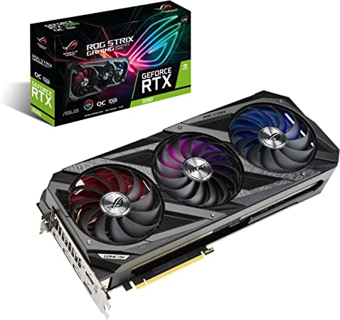 Tarjeta De Video Asus Rog-Strix-Rtx3070-O8g-V2-Gaming 8gb Gddr6hdmi, Dp