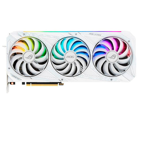 Tarjeta De Video Asus Rog-Strix-Rtx3080-O10g-White-V2 Oc 10gb Gddr6x