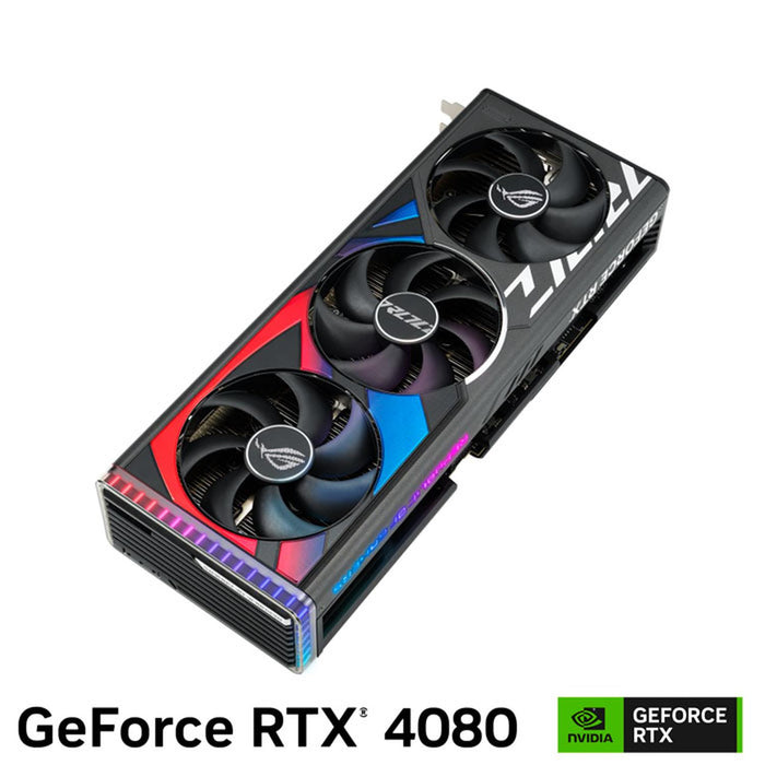 Tarjeta De Video Asus Rog-Strix-Rtx4080-O16g-Gaming Oc 16gb Gddr6x, Display Port