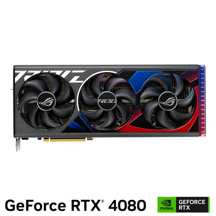Tarjeta De Video Asus Rog-Strix-Rtx4080-O16g-Gaming Oc 16gb Gddr6x, Display Port