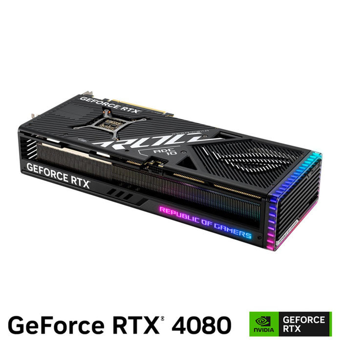 Tarjeta De Video Asus Rog-Strix-Rtx4080-O16g-Gaming Oc 16gb Gddr6x, Display Port