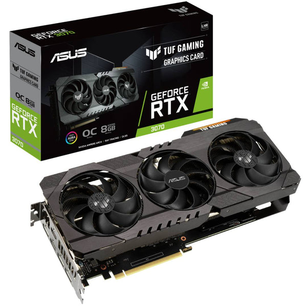 Tarjeta De Video Asus Tuf-Rtx3070-O8g-V2-Gaming 8gb Gddr6 Hdmi, Dp