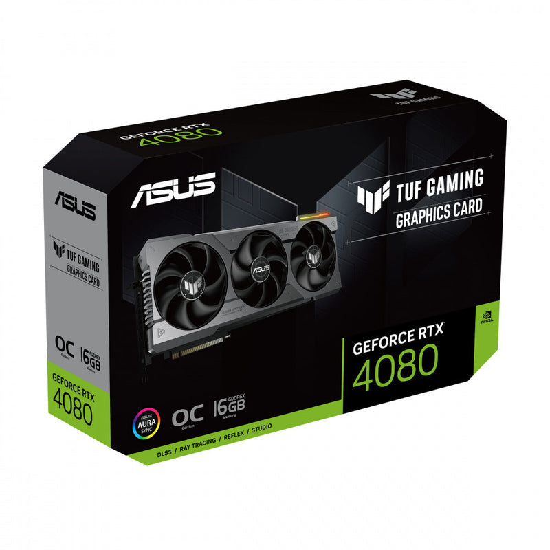 Tarjeta De Video Asus Tuf-Rtx4080-O16g-Gaming Oc 16gb Gddr6x Hdmi, Dp