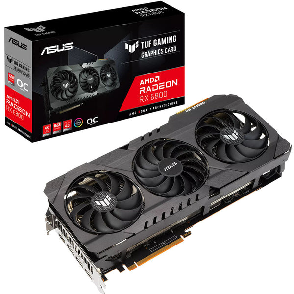 Tarjeta De Video Asus Tuf-Rx6800-O16G-Gaming 16Gb Gddr6 Hdmi, Display port