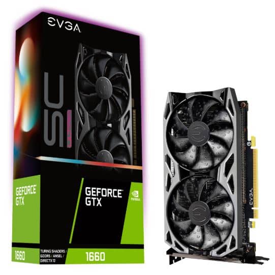 Tarjeta De Video Evga 06g-P4-1067-Kr Ge Force Gtx 1660 Sc Ultra Gaming