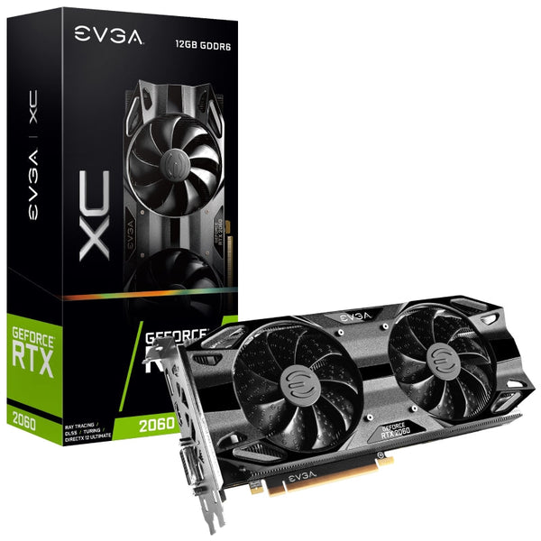 Tarjeta De Video Evga 12g-P4-2263-Kr Rtx 2060 12gb Gddr6 Xc Gaming