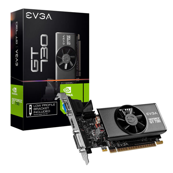 Tarjeta De Video Evga Geforce Gt 730 2gb Ddr5 02g-P3-3733-Kr Lp