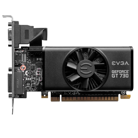 Tarjeta De Video Evga Geforce Gt 730 2gb Ddr5 02g-P3-3733-Kr Lp