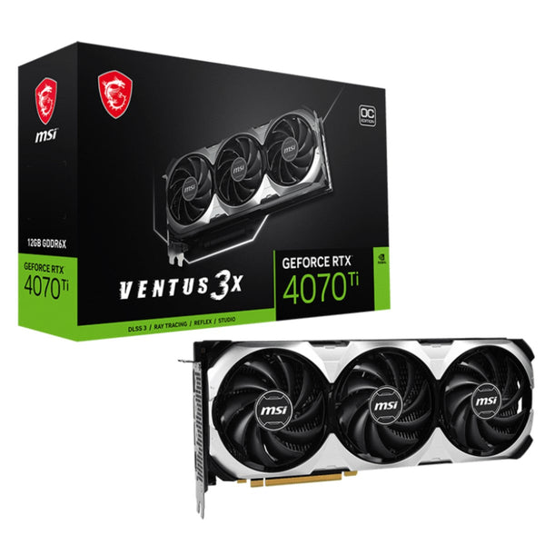 Tarjeta De Video Msi Geforce Rtx 4070 Ti Ventus 3x 12g Oc