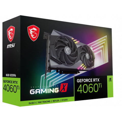 Tarjeta De Video Msi Nvidia Geforce Rtx 4060 Ti Gaming X 8G