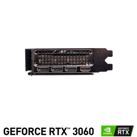 Tarjeta De Video Pny Vcg306012dfbpb1 Rtx 3060 12gb Gddr6 Verto Dualfan