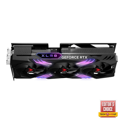 Tarjeta De Video Pny Vcg4070T12Tfxxpb1-O Rtx 4070Ti Oc 12Gb Argb 3 Ventiladores