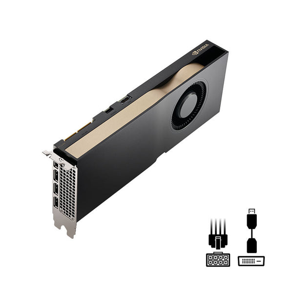 Tarjeta De Video Quadro Pny Nvidia Vcnrtxa4500-Pb 20gb Gddr6 Ecc Dp