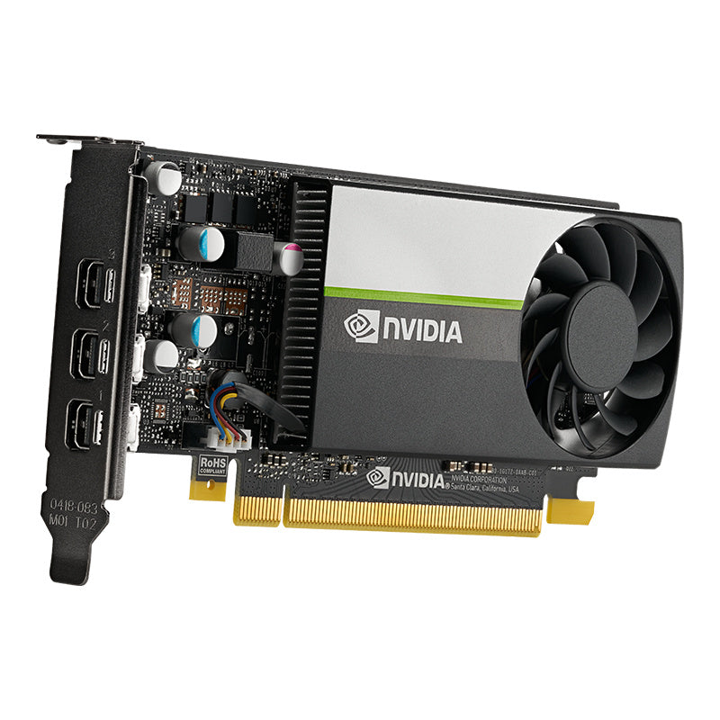 Tarjeta De Video Quadro Pny Nvidia Vcnt4004Gb-Pb 4Gb Gddr6 3X Mini Dp