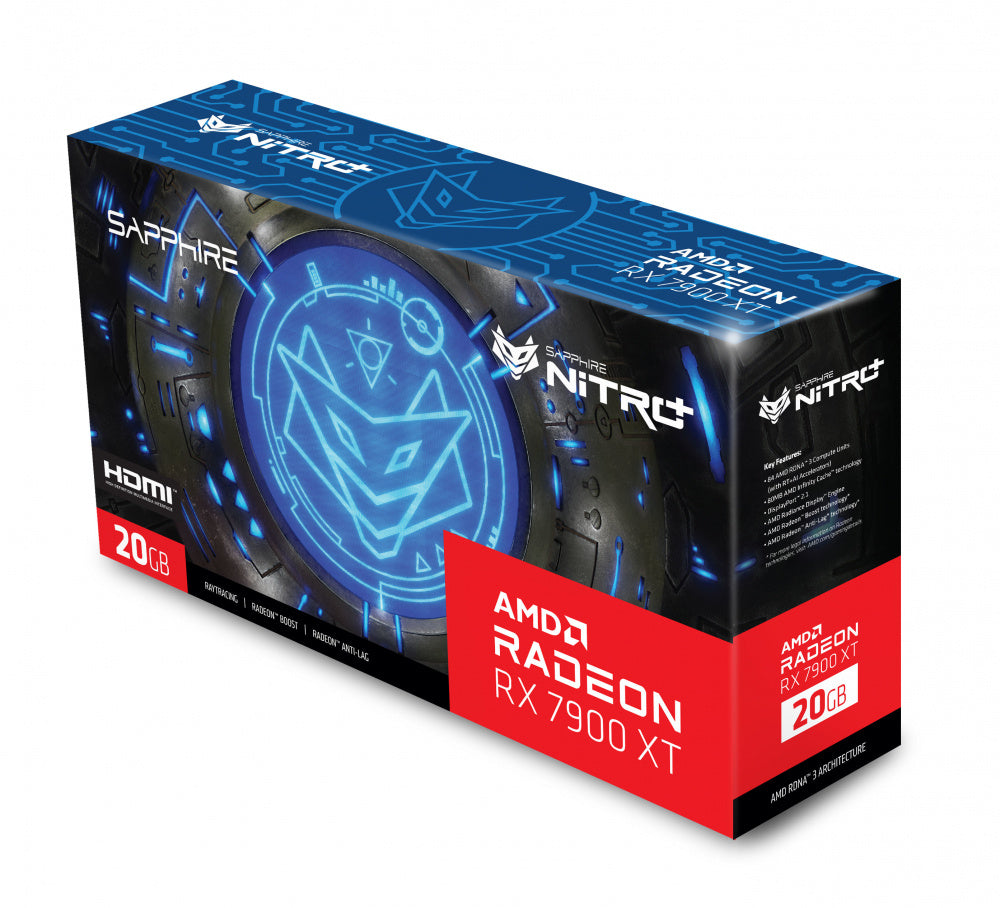 Tarjeta De Video Sapphire Nitro+ Rx 7900 Xt Vapor-X 20gb(11323-01-40g)