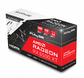 Tarjeta De Video Sapphire Pulse Rx6500 Xt Oc 4gb Gddr6(11314-01-20g)