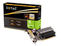 Tarjeta De Video Zotac Gt 730 Low Profile 4gb Ddr3 Ze Zt-71115-20l