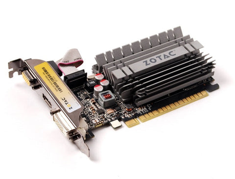 Tarjeta De Video Zotac Gt 730 Low Profile 4gb Ddr3 Ze Zt-71115-20l
