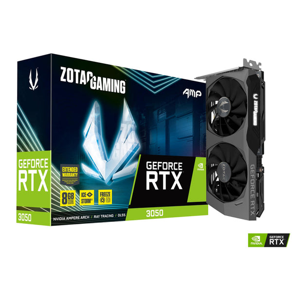 Tarjeta De Video Zotac Rtx 3050 Twin Edge Amp 8gb Gddr6 Zt-A30500f-10m