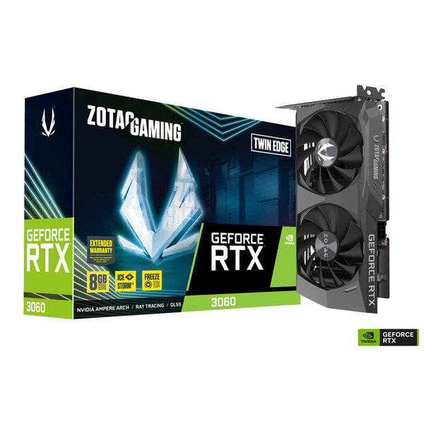 Tarjeta De Video Zotac Rtx 3060 Twin Edge 8gb Gddr6 Zt-A30630e-10m