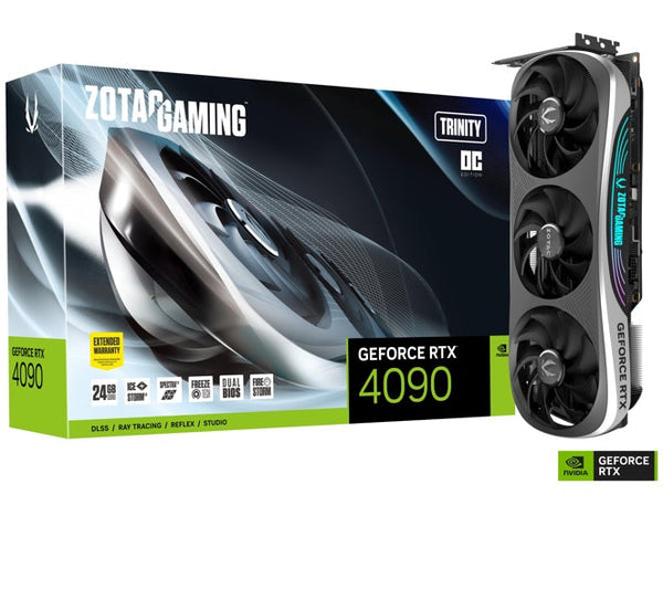 Tarjeta De Video Zotac Rtx 4090 Trinity Oc 24gb Gddr6x Zt-D40900j-10p