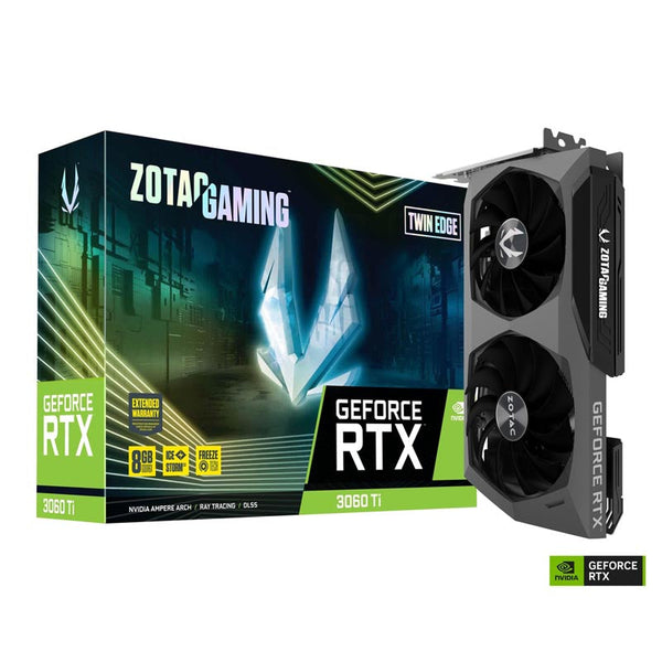 Tarjeta De Video Zotac Rtx3060ti Twin Edge 8gb Gddr6x Zt-A30620e-10p