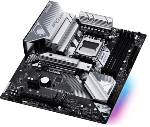 Tarjeta Madre Asrock B650 Pro Rs Am5 Ddr5 Hdmi , Dp , Usb C , Rj45